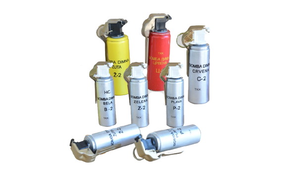 Smoke hand grenade 2, color BD-2